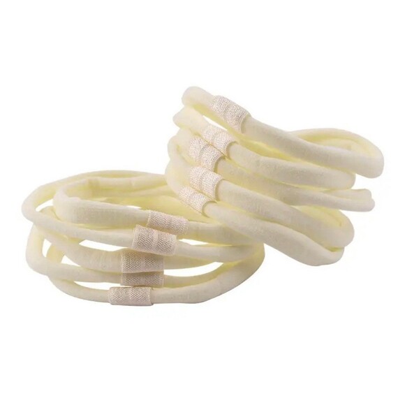 Interchangeable Soft Nylon Headband with Loop for Clip ideal for Baby 6 Pcs - Picture 5 of 10